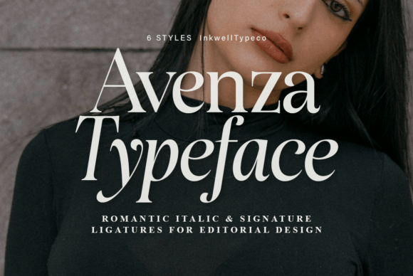 Avenza Regular: A Serif Font for Refined Campaigns