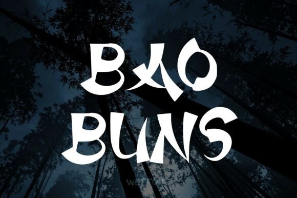 Bao Buns Font