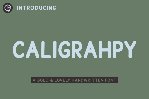 Caligrahpy: A Font That Speaks in Big Letters