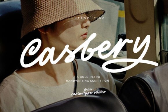 Casbery: A Handwritten Font That Feels Both Classic and Modern