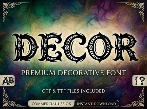 Decor: A Font That Elevates Digital Branding