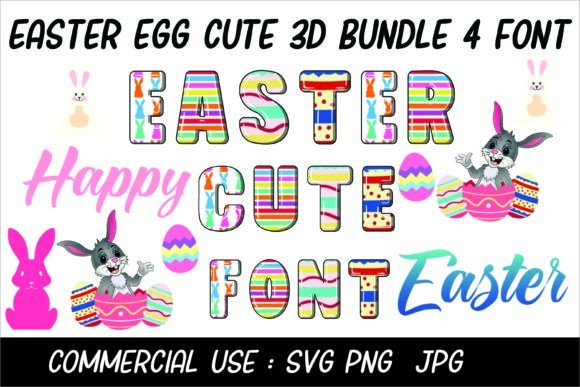 Easter Egg Cute: A Font That Brings Joy to Your Campaigns