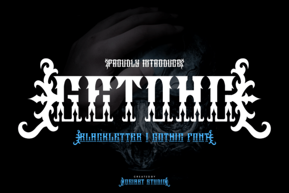 Getohc: A Bold Blackletter Font for Modern Branding