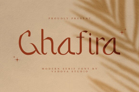 Ghafira: A Serif Font for Modern Branding