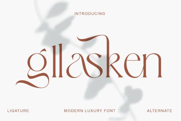 Gllasken: The Font That Elevates Your Brand