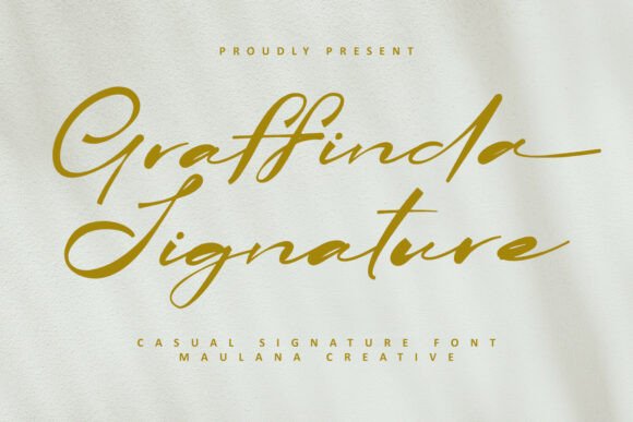 Graffinda Signature: A Font for Impactful Digital Design