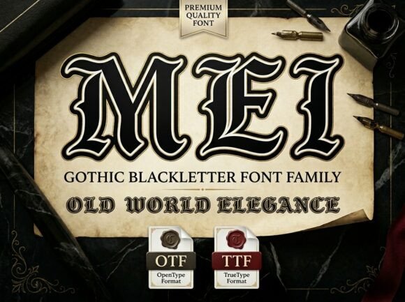 Mei: A Font for Crafters Who Demand Elegance and Practicality