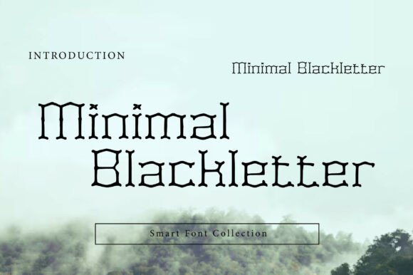 Minimal Blackletter: A Font That Elevates Your Brand