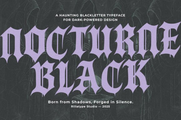 Nocturne Black: A Typeface for Dark Elegance in Web Design