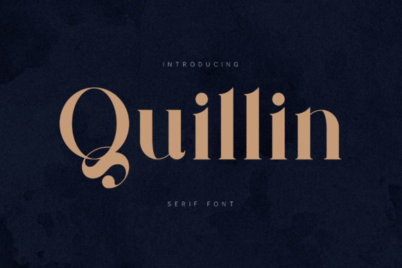 Quillin: A Serif Font That Elevates Campaigns with Style