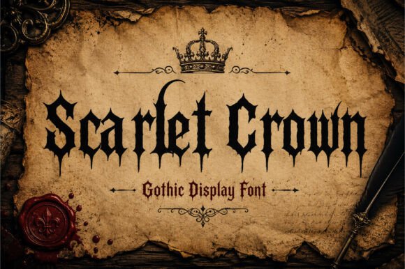 Scarlet Crown: A Font That Elevates Your Brand