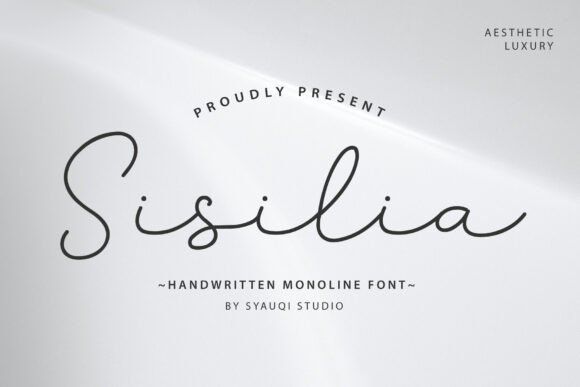 Sisilia: A Font That Breathes Life into Your Handmade Creations