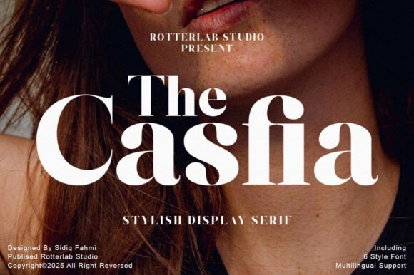 The Casfia: A Serif Font That Elevates Branding