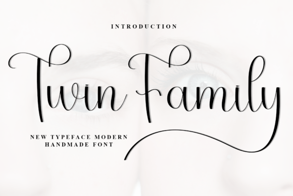 Twin Family: A Handwritten Font for Editorial Excellence